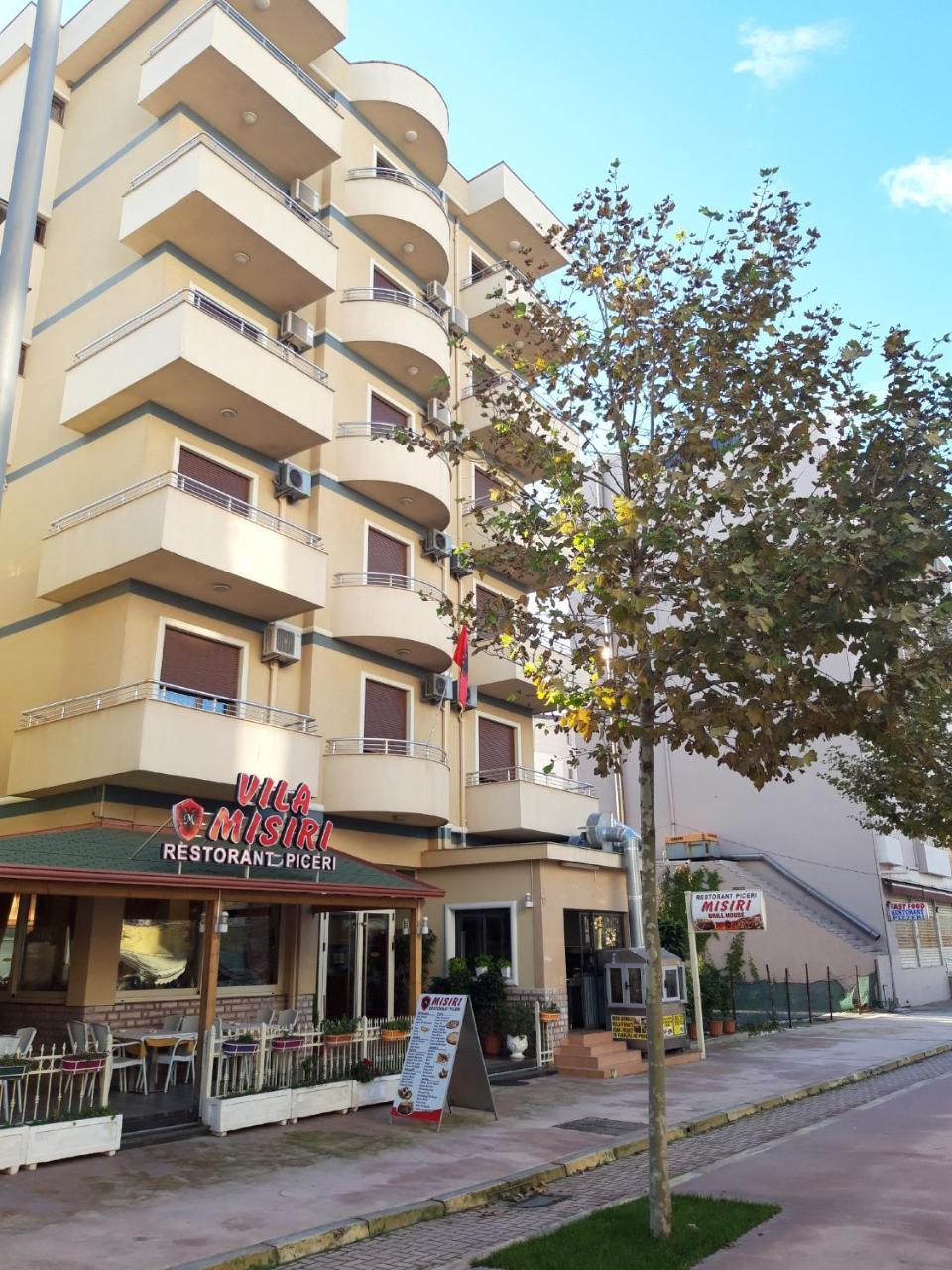 Hotel Vila Misiri Durres Exterior photo